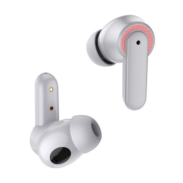 Навушники AirPods Pro Hoco EW13 Magc flow ENC silver 33602 фото