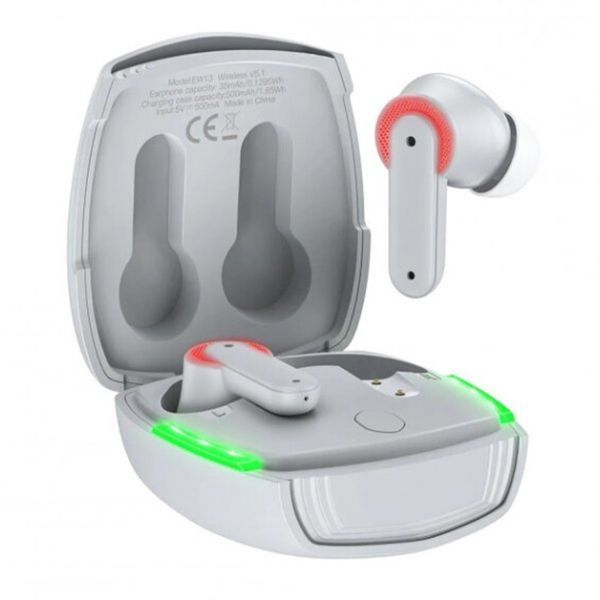 Навушники AirPods Pro Hoco EW13 Magc flow ENC silver 33602 фото
