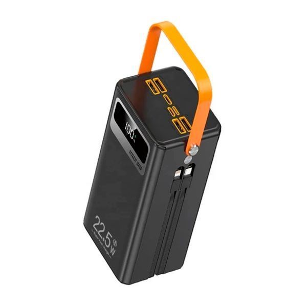 Power bank 40 000 mAh WUW-TUGII Y104 22.5W PD22.5W LED Lamp LED Display+cable black 45756 фото