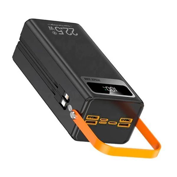 Power bank 40 000 mAh WUW-TUGII Y104 22.5W PD22.5W LED Lamp LED Display+cable black 45756 фото