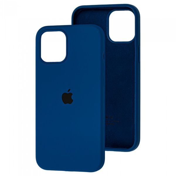 Silicone case Full iPhone 14 midnight blue 29471 фото