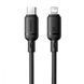 Cable Baseus Silky Series Fast Charging Type-C to Lightning 20W (2m) black 45968 фото 3