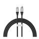 Кабель Baseus CoolPlay Series Type-C to Lightning 20W (2m) black 08423 фото 1