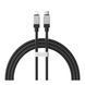 Кабель Baseus CoolPlay Series Type-C to Lightning 20W (2m) black 08423 фото 2