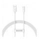 USB Cable Baseus Superior Series Fast Charging Data Type-C 100W (1,5m) white 18696 фото 1