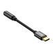 Перехідник AUX Baseus L54 to Type-C Jack adapter grey 46398 фото 4