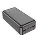 Power bank 30000 mah Hoco J108B PD 20W+QC 3.0 22.5W Bipow black 37721 фото 2