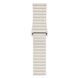 Ремінець Apple watch 38/40mm шкіра рельєф white 25514 фото 2
