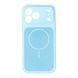 Silicone case iPhone 13 Pro Max with MagSafe Vision sky blue 47940 фото
