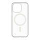 Силікон iPhone 11 Fibra Crystal with MagSafe clear 35073 фото 1