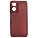 Силікон Samsung A22/M22/M32 Metal Lens marsala 33043 фото 1