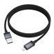 USB Cable Hoco Lightning X118 2.4A 1m black 42200 фото 4