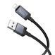 USB Cable Hoco Lightning X118 2.4A 1m black 42200 фото 5