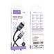 USB Cable Hoco Lightning X118 2.4A 1m black 42200 фото 1