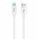 USB Cable Hoco Lightning X43 1m white 44795 фото 2