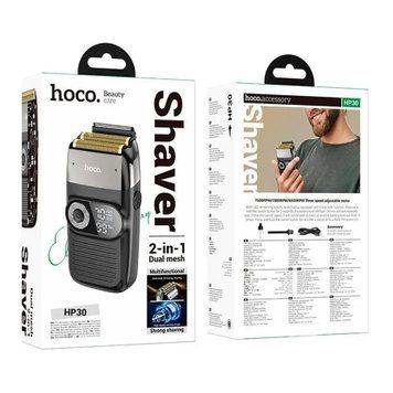 Електробритва Hoco HP30 2in1 black 00051 фото