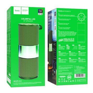 Колонка Bluetooth Hoco HC29 green 40106 фото