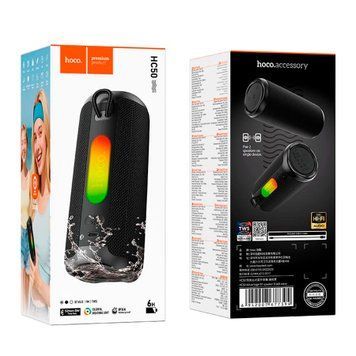 Колонка Bluetooth Hoco HC50 black 46824 фото