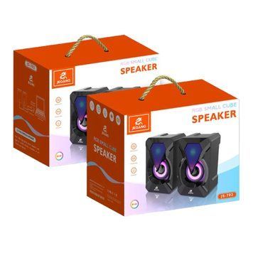 Колонка для комп'ютера JEQANG JS-702 black 40539 фото