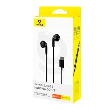 Навушники Baseus Encok CZ17 Type-C black 47185 фото