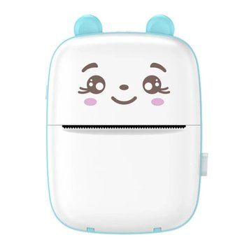 Портативний дитячий термопринтер Mini A8C blue 34122 фото