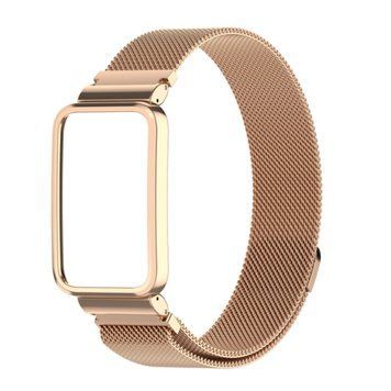 Ремінець Xiaomi Mi Band 7 Pro Milanese Loop magnet gold 35425 фото