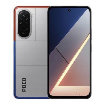 Смартфон Xiaomi Poco М7 6/128 NFC Silver (with charger) Global 44274 фото