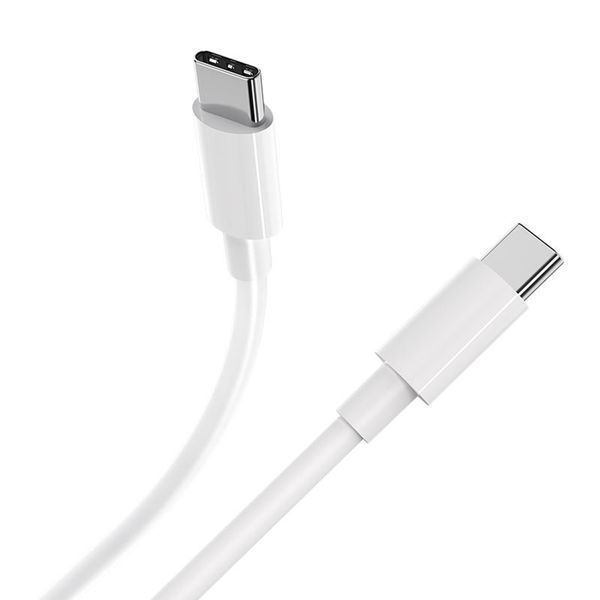 Cable Hoco Type-C to Type-C X51 100W/5A PD 1m white 44794 фото