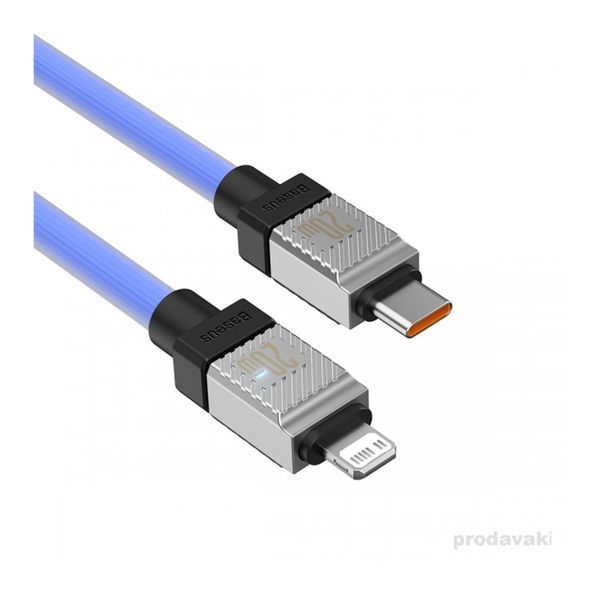 Кабель Baseus CoolPlay Series Type-C to Lightning 20W (2m) blue 08424 фото
