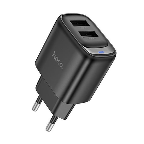МЗП Hoco C141А 2.1A 2USB black 44080 фото