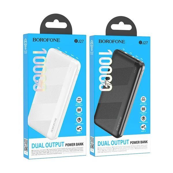Power bank 10 000 mah Borofone BJ47 Quick PD20W magnetic black 00659 фото