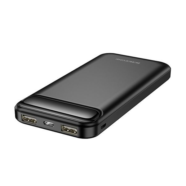 Power bank 10000 mah Borofone J14 Led black 37134 фото