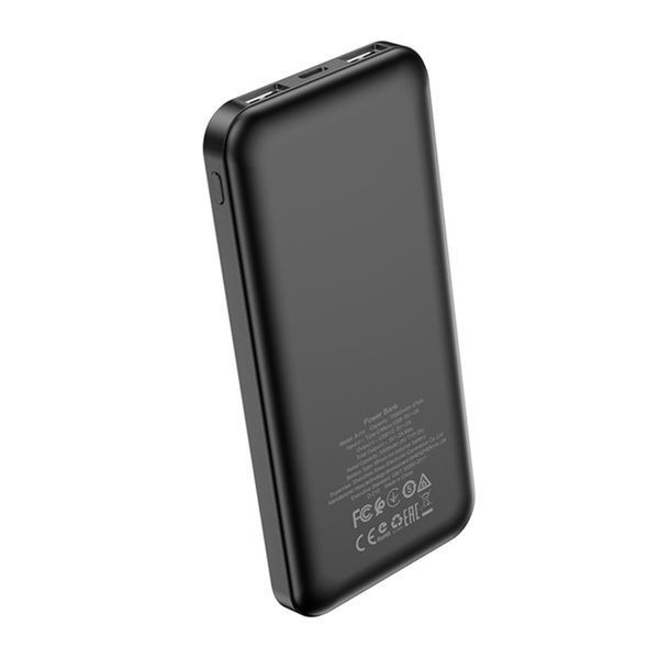 Power bank 10000 mah Borofone J14 Led black 37134 фото
