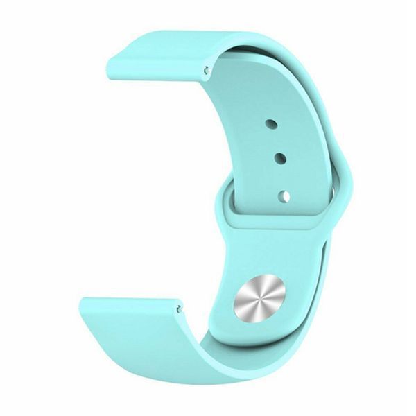 Ремінець Apple watch 42/44/45mm silicone sea foam 34625 фото