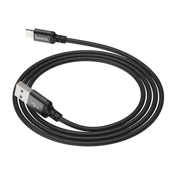 USB Cable Hoco Lightning X14 Rapid 1m чёрный 19273 фото