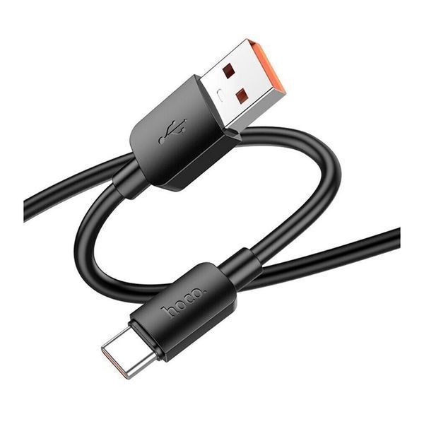 USB Cable Hoco Type-C X96 6A 100W 1m black 46992 фото
