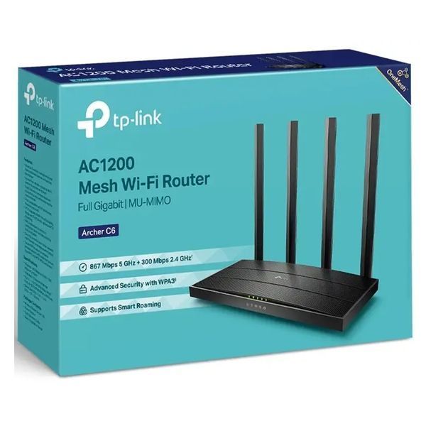 Wi-Fi Router TP-LINK Archer C6 V4 UA 31969 фото