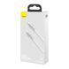 Cable Baseus Cafule Metal Type-C to Type-C 100W (1m) white 04277 фото 1