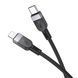 Cable Hoco Type-C to Lightning X109 PD 27W 3m black 39671 фото 2