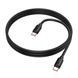 Cable Hoco Type-C to Type-C X115 5A/240W 1m black 08184 фото 3