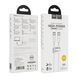 Cable Hoco Type-C to Type-C X51 100W/5A PD 1m white 44794 фото 1