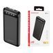 Power bank 10000 mah Borofone J14 Led black 37134 фото 4
