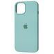 Silicone case Full iPhone 12/12 Pro sea foam 32101 фото 1