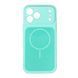 Silicone case iPhone 17 Pro with MagSafe Vision turquoise 48062 фото