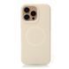 Силікон iPhone 15 Smooth MagSafe cream 41884 фото 1