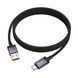 USB Cable Hoco Type-C X118 5A 1m black 42201 фото 2