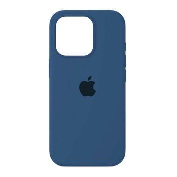 Silicone case Full iPhone 13 blue cobalt 45264 фото