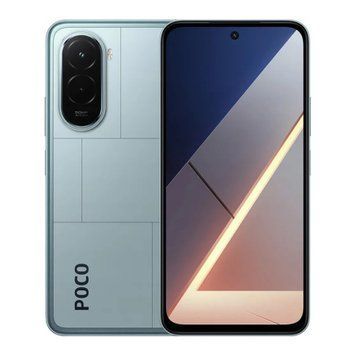Смартфон Xiaomi Poco М7 6/128 NFC Blue (with charger) Global 44273 фото