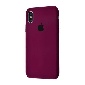 Силікон iPhone Xs Max wave lanyard case marsala 25508 фото