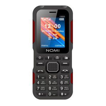 Телефон Nomi i1850 Black-Red UA 32538 фото